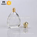 100ml empty clear glass perfume bottle with pump spray cap